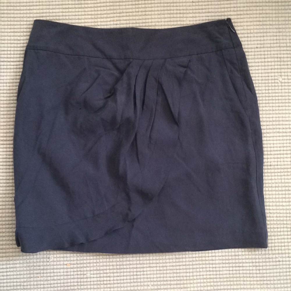 Ann Taylor Loft silk skirt